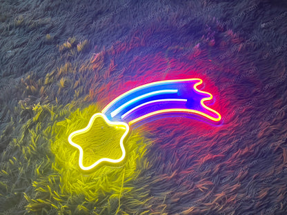 Shooting Star | LED Neon Sign