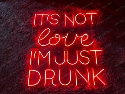 It's Not I'm Just Drunk | LED Neon Sign